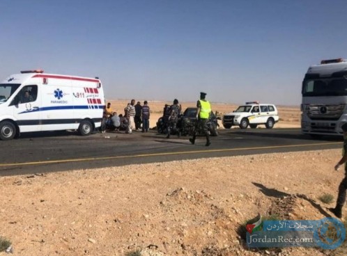 وقوع حادث على طريق الصحرواي وأنباء عن وجود إصابات