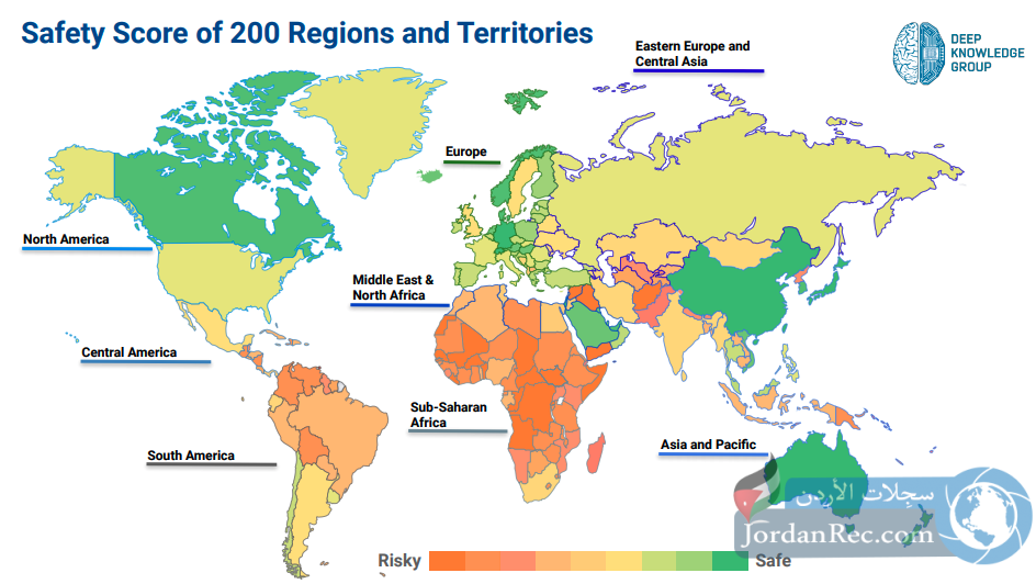 بالصور: معايير تصنيف الدول الحمراء والصفراء والخضراء - كورونا