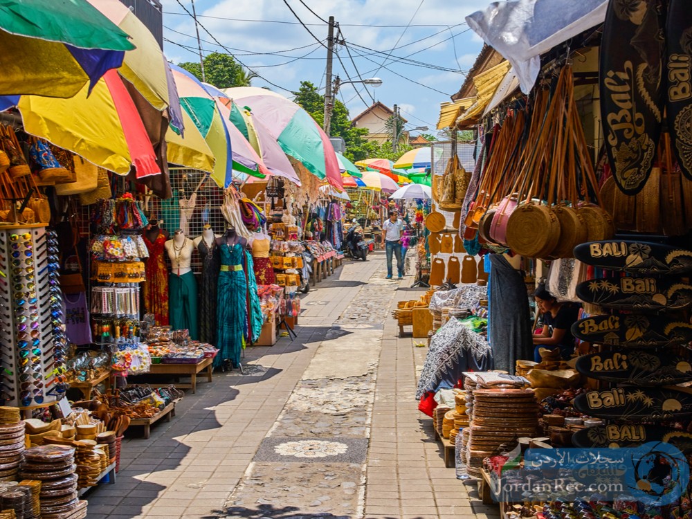 زيارة الأسواق المذهلة في بالي
