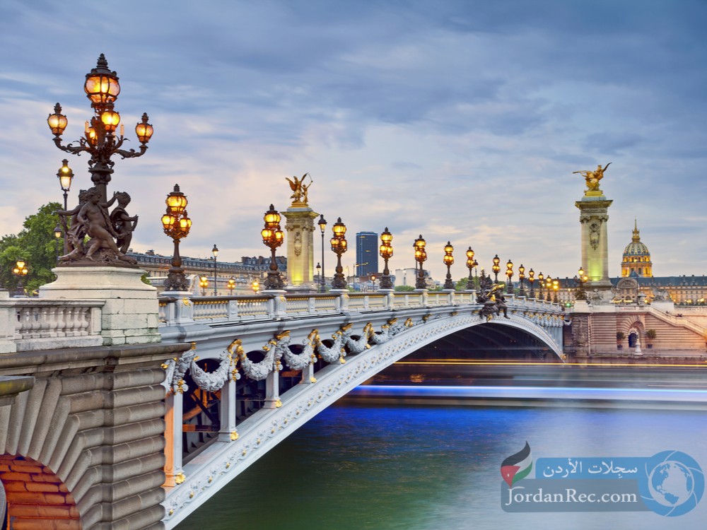 جسر ألكساندر الثالث، باريس
