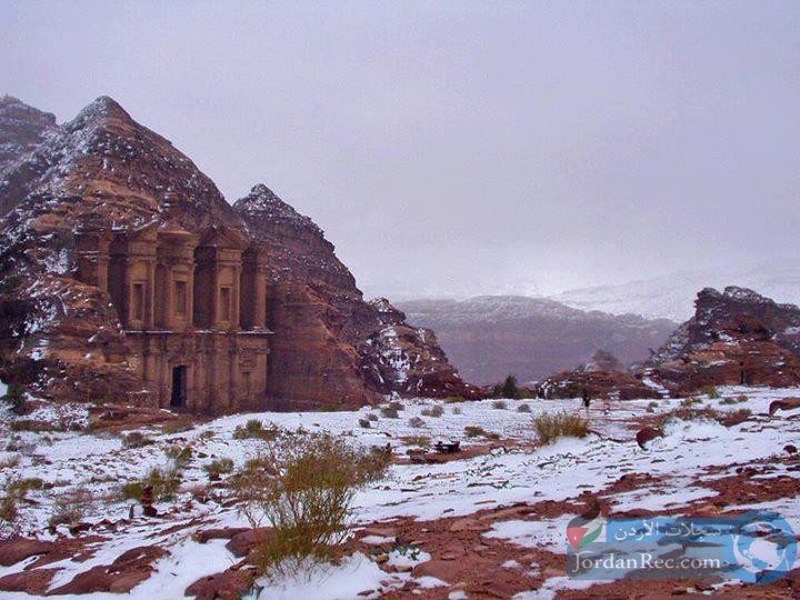 تجربة سياحية في الأردن خلال الشتاء