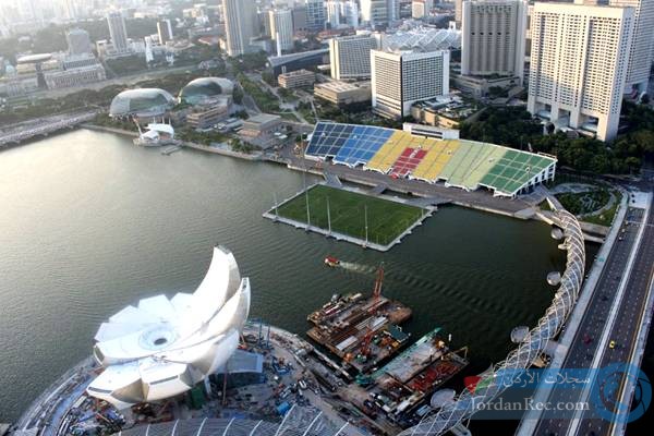 ملعب كرة القدم ذا فولت مارينا باي-سنغافورة