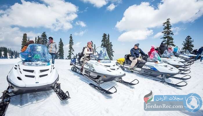 جولمارج: التزلج وركوب التلفريك