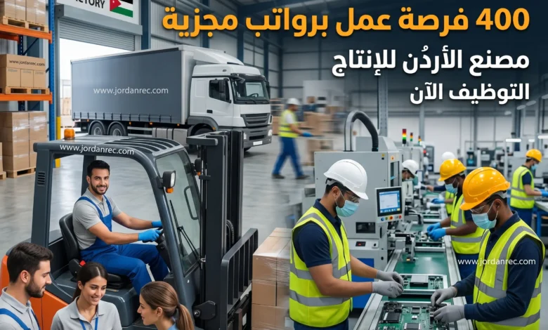 فرص عمل في شركة جينشنغ الدولية للسيراميك بمحافظة الكرك.