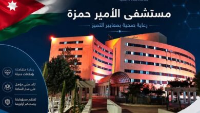 مستشفى الامير حمزة يطلب موظفين - رابط